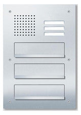 SIEDLE Briefkasten MauerDW 3f VA si 2mod CL 411 BD2A 03 R 3tast 345x495,5x2mm
