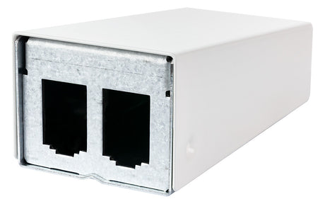 METZ CONNECT Modulträger Wandmont 2Ports 130861-0202-E Schirm RAL9010