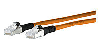 METZ CONNECT Patchkabel Cat6A 0,5m or 1308450501-E S/FTP RJ45 AWG26 1:1