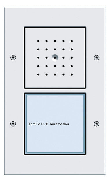 GIRA Türstationmodul AP rws 1RT modular Türko 126666 Bus m.Infoschild m.Abd