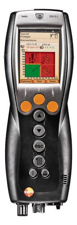 TESTO Abgas-Analysegerät 330-2 LL v2010 Bluetooth 0632 3307 70