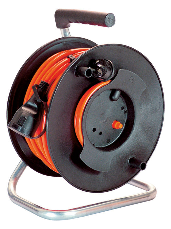 BACHMANN Kabeltrommel Kst o.Kabel 397.003 Mit thermischem Überlastschutz