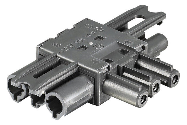 BACHMANN Verteilerblock PA 1Eing 3p 250V 375.102 2Ausg 16A IP20