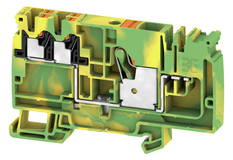 WEIDMÜLLER Verteilerblock 0,5-10qmm 5kl AAP12 10/4X2.5 PE-LI 1Etage gn/ge 24A