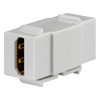 RUTENBECK Einsatz HDMI 1f rws Schraubbef KMK-HDMI rw ohne Beschriftungsfeld
