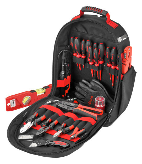CIMCO Werkzeugset 24tlg 1Zangen 2xPH 170534 3xKabSchneid 2xPZ Wasserw