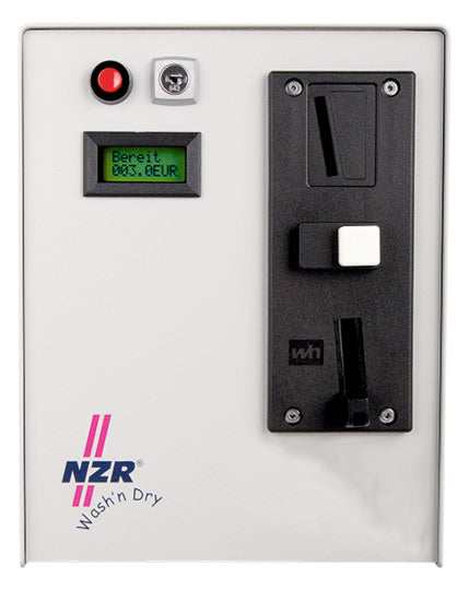 NZR Münzzähler 0,2EUR 230V zeitabh CPU Wash`n Dry Zeitmünzzähler ZMZ 0215 W&D E