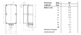 MENNEKES CEE-Anbaugerätestecker 5p 63A 8617060 >50V/gr IP67 Schraubkl ger Kst
