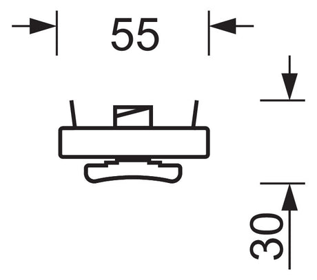 REGIOLUX Blindabd ws ST SDBAS /1500 vw RAL9016