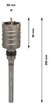 BOSCH-EW SDS-Bohrkrone Hartmetall F00Y145194  68x160mm m.Zentrierbohrer
