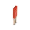 PHOENIX Querverbinder 2p rt steckb isol FBS 2-5 24A m.Berühr.schutz