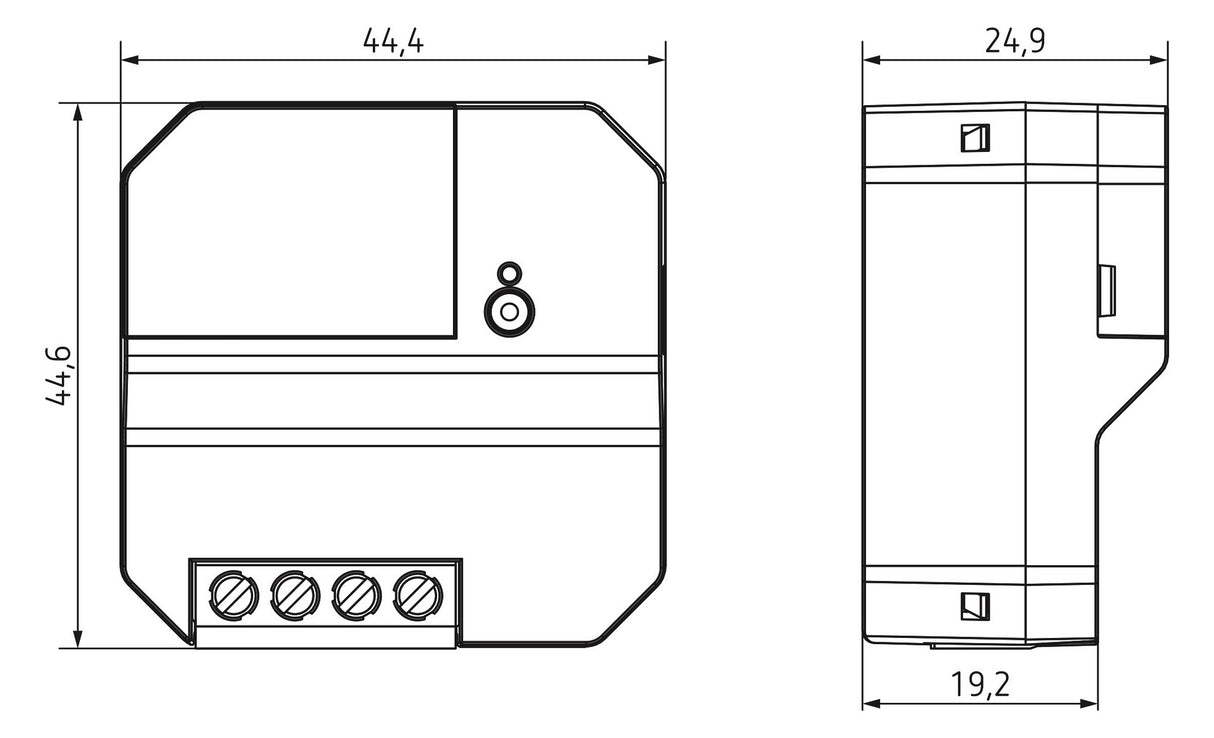 THEBEN Raumthermostat 230V 2A Wechsler RAMSES 814 BLE UP Sensor extern