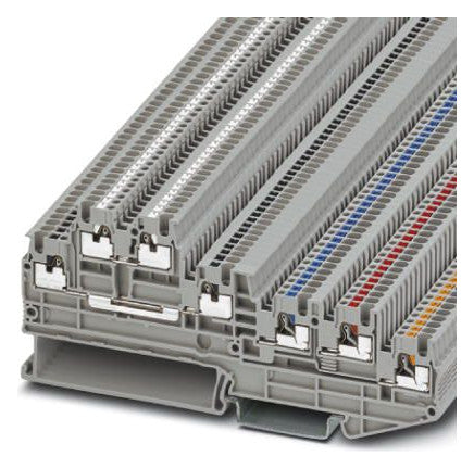 PHOENIX Initiator/Aktor-Klemme 5Etagen PTIO 1,5/S/5/U-BK/O-WH 0,14-1,5qmm
