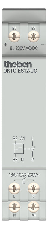 THEBEN Stromstoßschalter 8-230VUC 1TE OKTO ES12-UC 16A 230V REG elektr.Schalt