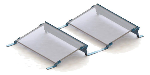 Sonnenkraft SK-AluFix Trapezblechschiene L100 2 Schrauben | 40362