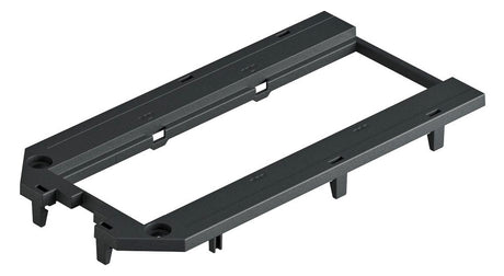 BETTERMANN Abdeckplatte PA 147mm 13fÖffn UT4 P3 sw RM45