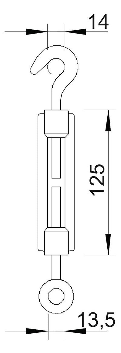 BETTERMANN Spanndrahtschelle ST g/vz 945 M10 G n.iso