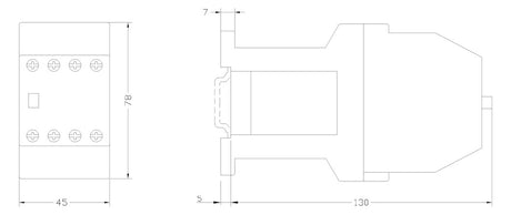 SIEMENS Hilfsschütz DC 6S/Hilf 2Ö/Hilf 3TH4262-0BM4 220V 6A