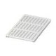 PHOENIX Klemmenmarkierung ws RM=5mm UCT-EM (30X5) unbedr horiz/vert