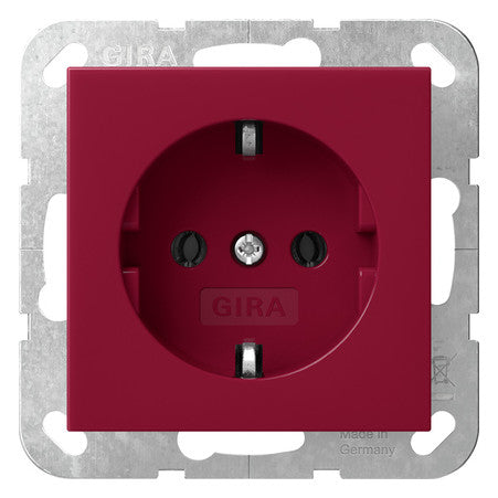 GIRA Steckdose 1f rt glz UP IP20 System 55 4455108