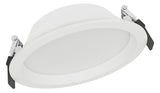 LEDVANCE LED-Einbaustrahler 14W Konv ws ALU DL  DN 150 14 W 3000 K IP44/IP20 1LE