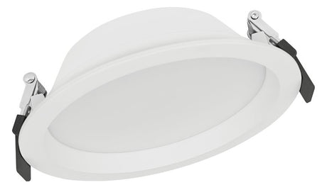 LEDVANCE LED-Einbaustrahler 14W Konv ws ALU DL  DN 150 14 W 3000 K IP44/IP20 1LE