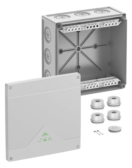 SPELSBERG Abzweigkasten 252x252mm Kst gr Abox 350-35² IP55 IK07 hfr