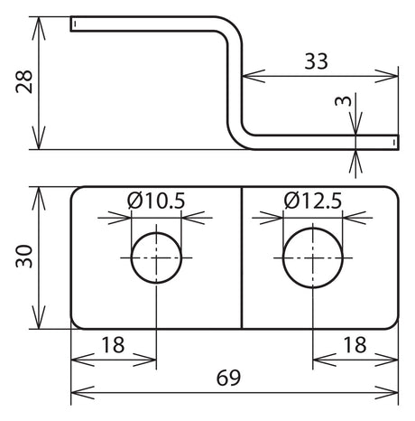 DEHN SE Endstück V2A unbeh ES ZF 2XB18 V2A