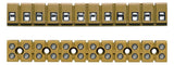 WEIDMÜLLER Klemmleiste 0,5-2,5qmm 24A bg MK 3/12 12p Direktmont Duropl 15mm