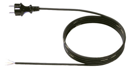 BACHMANN Netzanschlussleitung 3m 16A sw 322.175 3x1,5qmm IP20 Aderendh 0-70°C