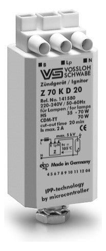 HOUBEN Starter elektr 35-70W f.HS f.HI 141580
