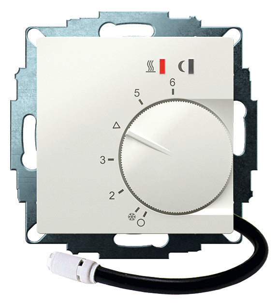 EBERLE Raumthermostat 230V 16A Schließer UTE 2800-F-RAL9010-G-55 IP20
