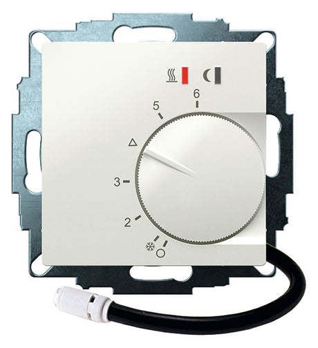 EBERLE Raumthermostat 230V 16A Schließer UTE 2800-F-RAL9010-G-55 IP20