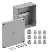 SPELSBERG Abzweigdose Tragschiene IP66 RK 4/18-L 180x182x90mm rechteck Kst hfr