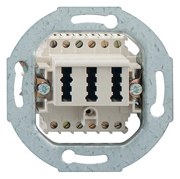 RUTENBECK Anschlussdose TAE_2x6/6NFF UP TAE 2x6/6 NFF Up 0 rw rws RAL9010