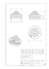 SPELSBERG Kabeleinsteckstutzen IP55 lgr SNI M40  40mm 13-34mm hfr abschneid