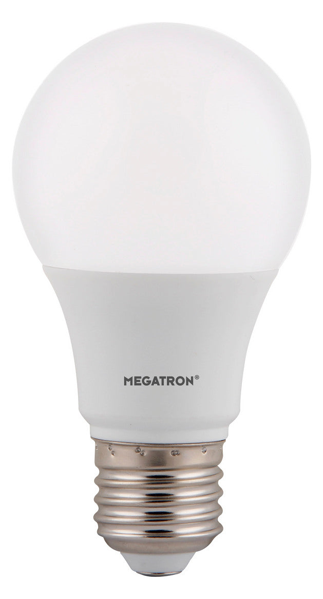 MEGATRON LED-Lampe E27 A60 5,5W 4000K ws MT65006 550lm F mattiert 300° UC