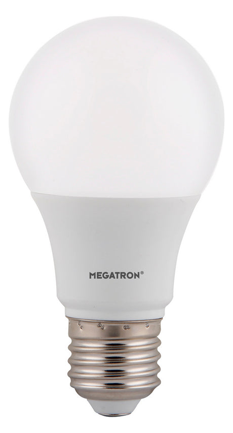 MEGATRON LED-Lampe E27 A60 5,5W 4000K ws MT65006 550lm F mattiert 300° UC