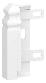 GGK Endstück SL-K 80mm li aws RAL9010 4D 20x80 BP-ES