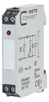 METZ CONNECT Schaltrelais 1S IP20 11061325 11,2x60x43mm Schraub