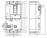 DOEPKE Leistungsschalter 100A 4p IP20 DFL8 100-4/0,03-B SK 80-100A/In Einb