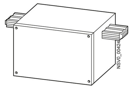 SIEMENS Mitteneinspeisung 400A 5p Einzel BVP:261997 Mitte IP54