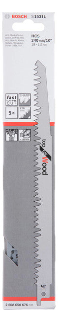 BOSCH-EW Säbelsägeblatt 240mm Holz 2608650676