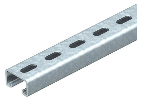 BETTERMANN C-Profilschiene ST 22mm D3mm MS5030P2000FT 2000x50x30mm Rück_gel