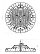 PRACHT LED-Hallenleuchte 79W 4000K Konv COMO BL 9613012-COMO_BL 13800lm sym