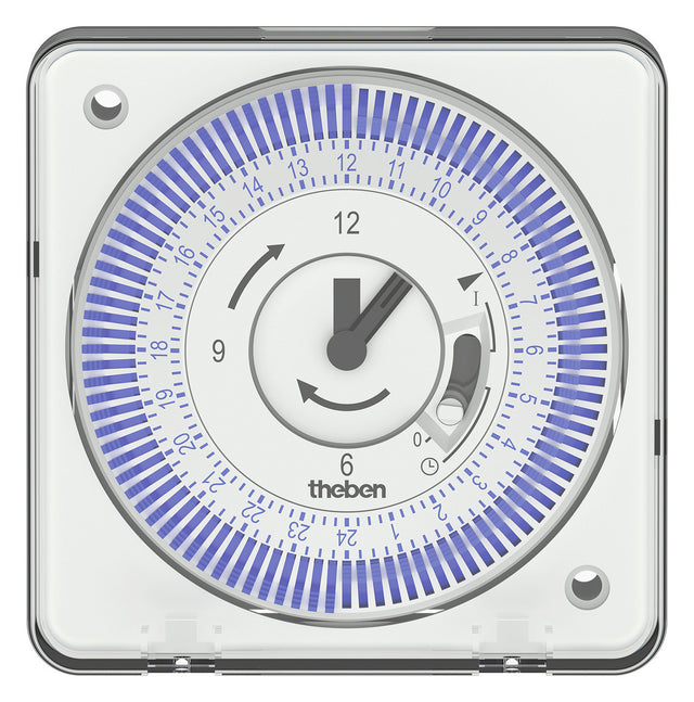 THEBEN Schaltuhr mech 110-230VAC FR-Einb SYN 164 FME 1kan Wechs 24h Prog 4TE