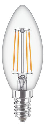 PHILIPS-LM LED-Kerzenlampe FM E14 B35 ws CorePro LEDCandleND4.3-40W E14 827B 4,3W