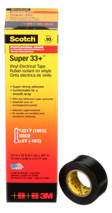 3M/SCOTCH Isolierband schwarz 19x6 10-6108-3380-0 SCOTCHSUPER33+