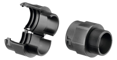 FRÄNKISCHE Schlauchverschraubung Kst PA COFIX Fitting M25 schwarz NW 20  20mm