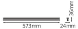LEDVANCE LED-Lichtleiste 10W 4000K Konv LINEAR COMPACT LN COMP HO 600 10 W 4000